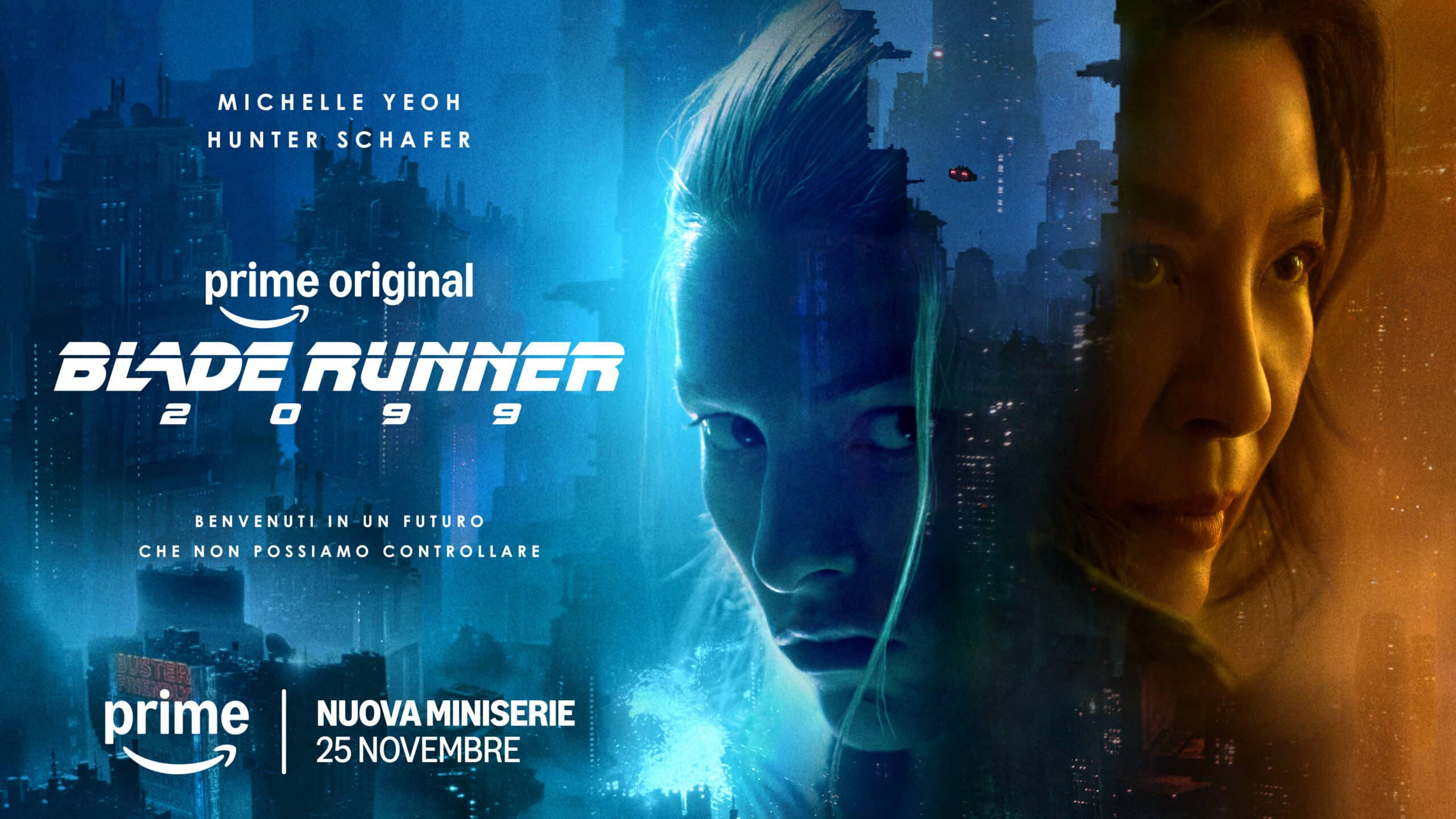 Blade Runner 2099: Dal 25 Novembre su Prime Video arriva la serie con Michelle Yeoh e Hunter Schafer | TRAILER
