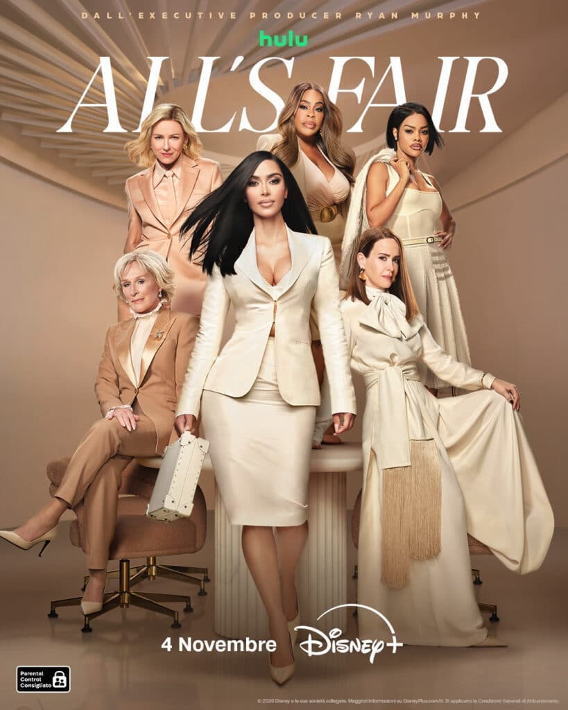 All’s Fair 2, trailer e data di uscita della serie di Ryan Murphy con Kim Kardashian
