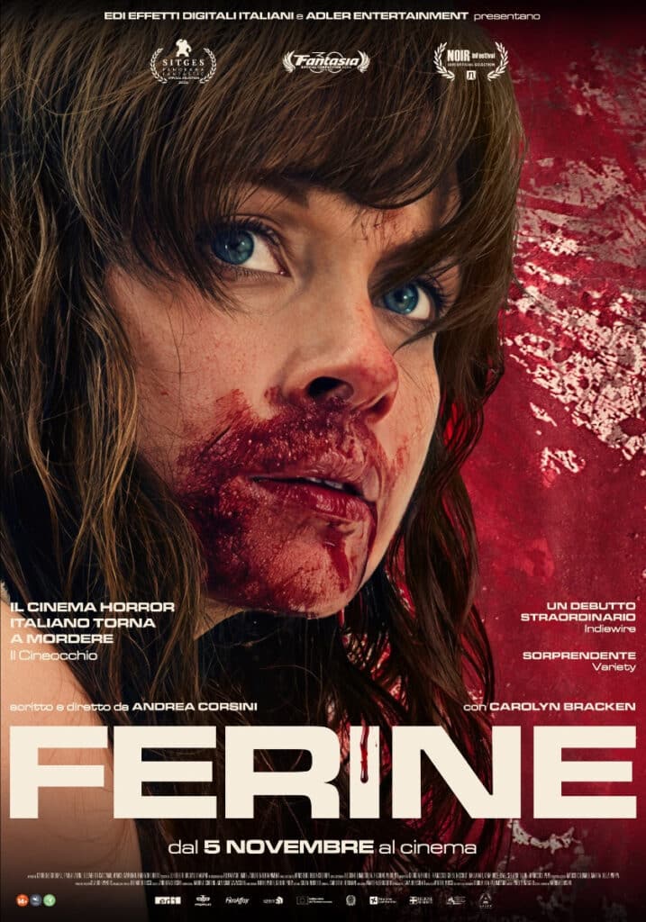 Ferine, l'horror italiano di Andrea Corsini che esplora il lato più oscuro della natura umana in arrivo a Novembre al cinema