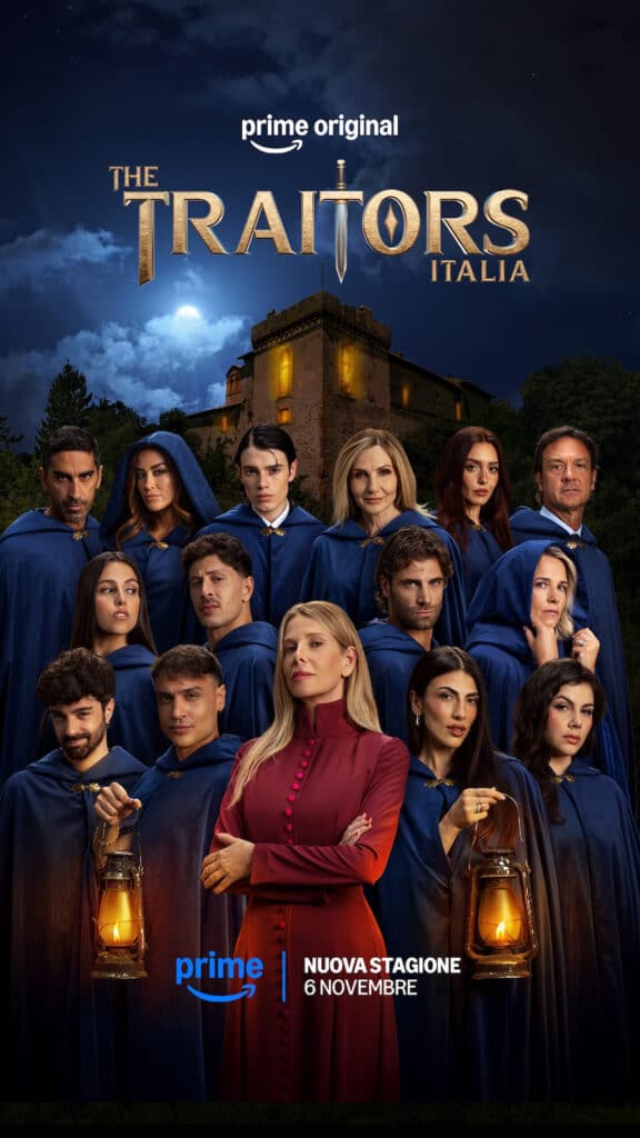 The Traitors Italia 2: Su Prime Video dal 6 Novembre | TRAILER E POSTER UFFICIALI 